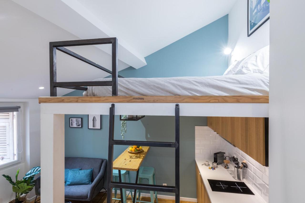1 Gallo Lot 2 - Studio Mezzanine En Plein Coeur Du Vieux Nice Eksteriør billede